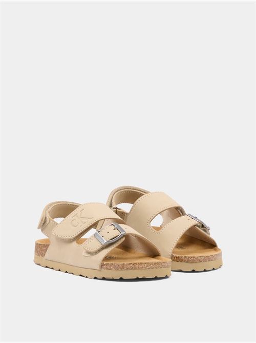 SANDALO VELCRO NERO CALVIN KLEIN | V3X2 83328 0315/500